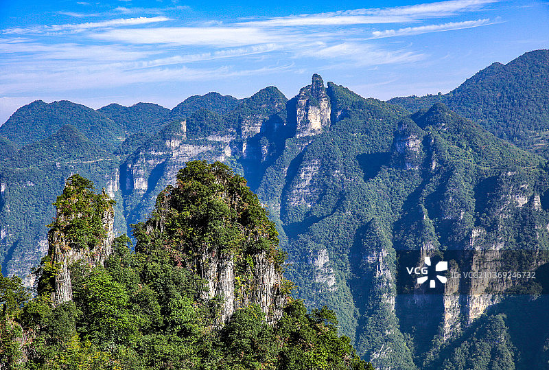 柴埠溪大峡谷图片素材