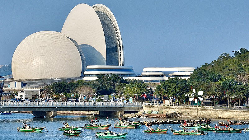 珠海大剧院图片素材