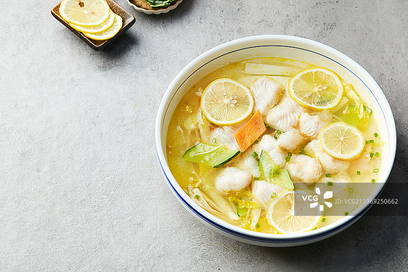 柠檬酸菜鱼图片素材