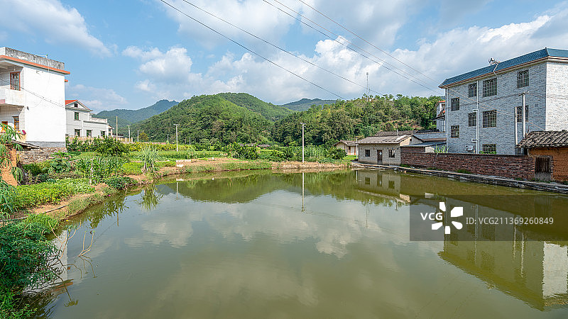 中国梅州市湖寮镇建筑图片素材