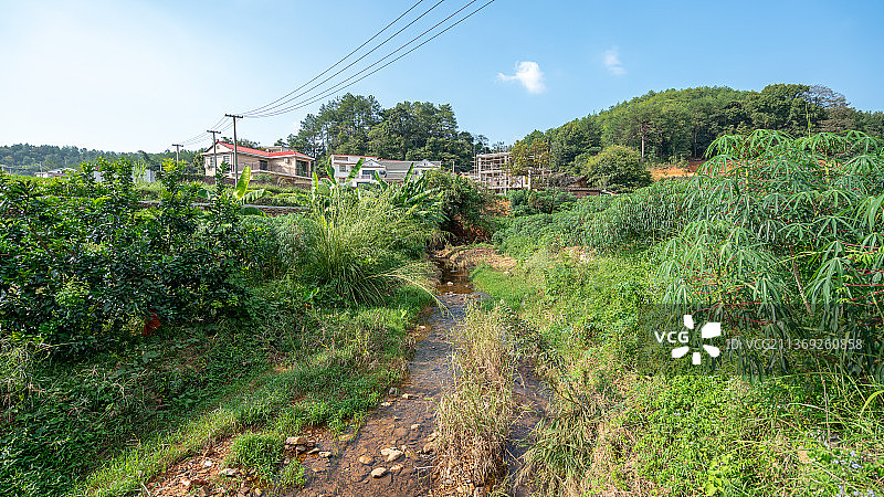 中国梅州市茶阳镇风光图片素材
