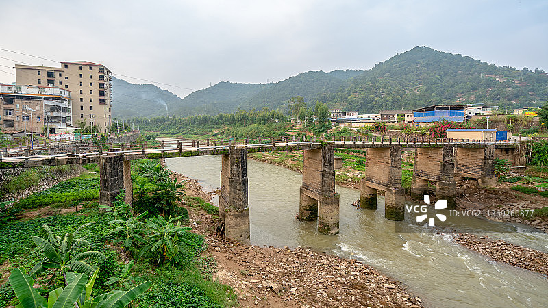 中国梅州市茶阳镇风光图片素材