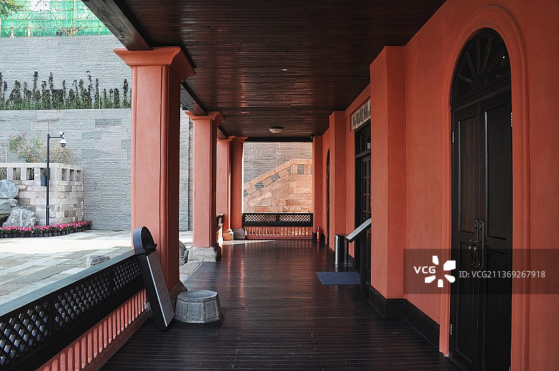 重庆开埠遗址公园 立德乐洋行图片素材