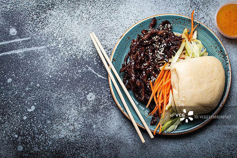 中国传统菜肴糖醋里脊图片素材