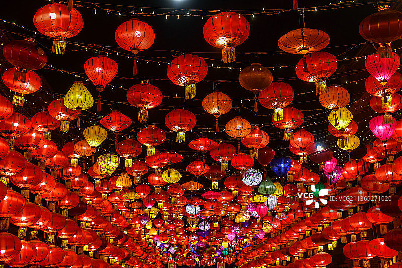 元宵闹灯图片素材