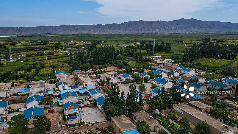 宁夏黄河大峡谷大禹文化园图片素材