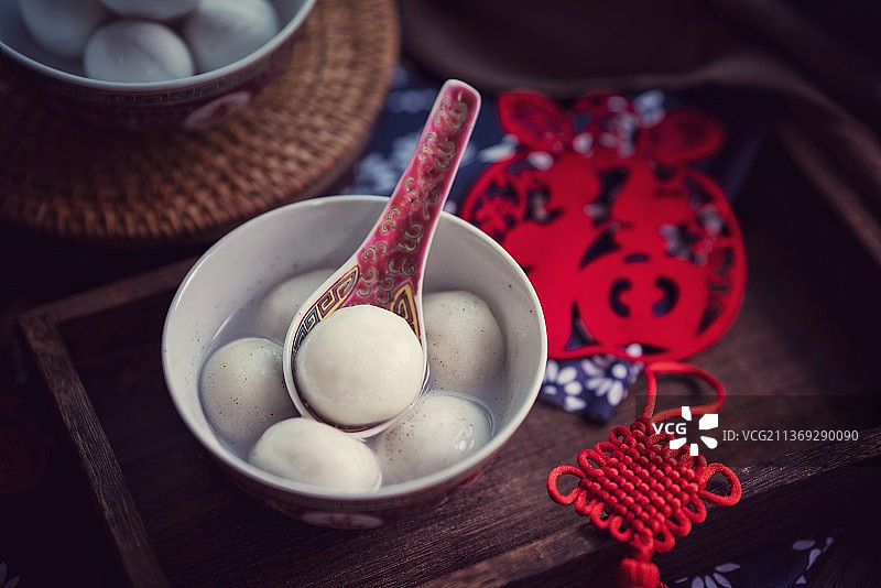 元宵汤圆      元宵节，吃汤圆，甜蜜蜜，庆团圆。甜品图片素材