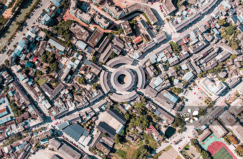 敖平土楼图片素材