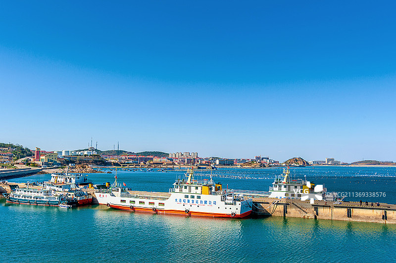 中国辽宁大连长海县长山群岛图片素材