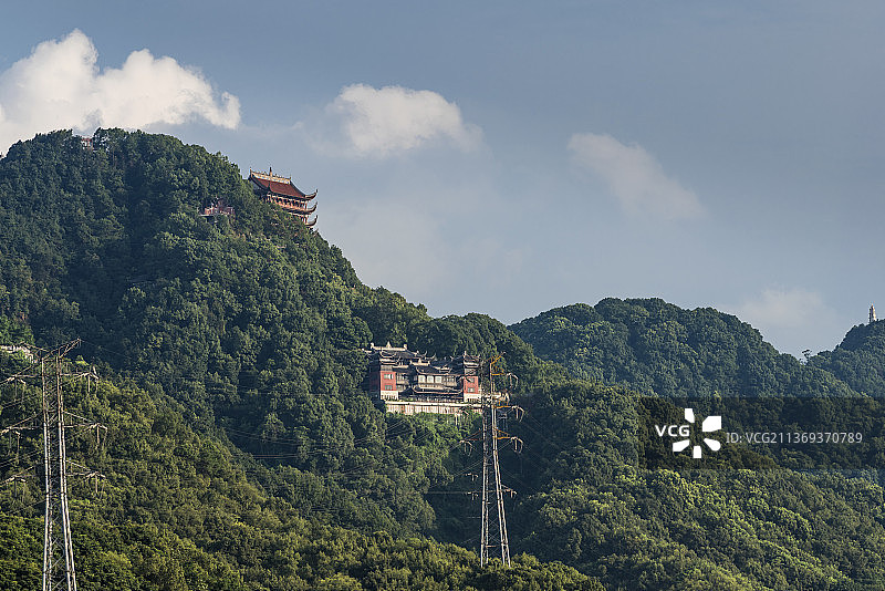 重庆南山风景区自然风光图片素材