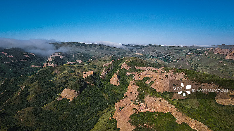 宁夏西吉火石寨国家地质公园图片素材