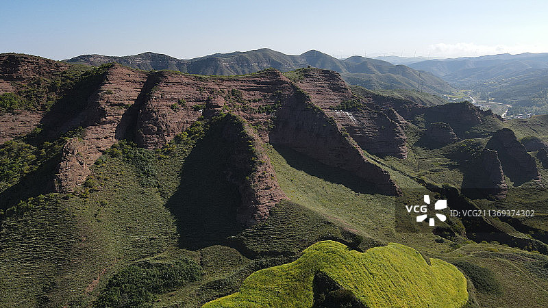 宁夏西吉火石寨国家地质公园图片素材