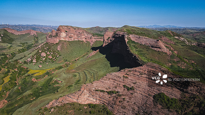 宁夏西吉火石寨国家地质公园图片素材