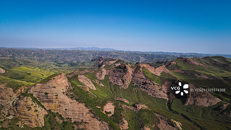宁夏西吉火石寨国家地质公园图片素材