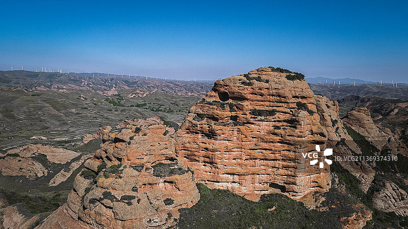 宁夏西吉火石寨国家地质公园图片素材