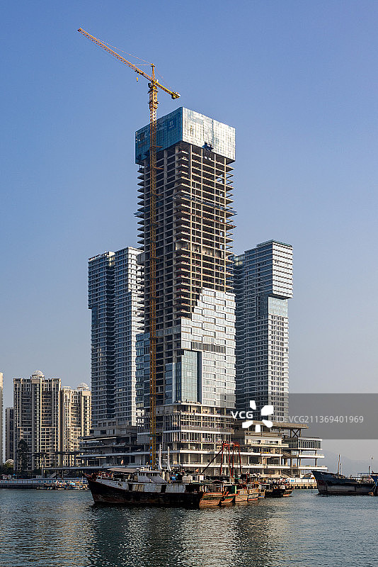 华侨城深圳湾新玺名苑（在建）图片素材