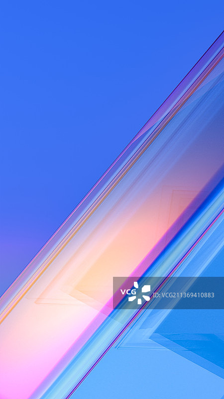 3D抽象几何流体风格插画壁纸图片素材