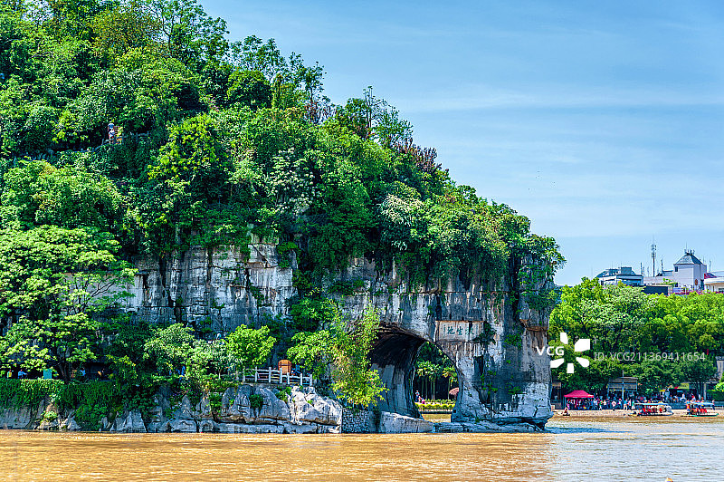 中国广西桂林象鼻山图片素材