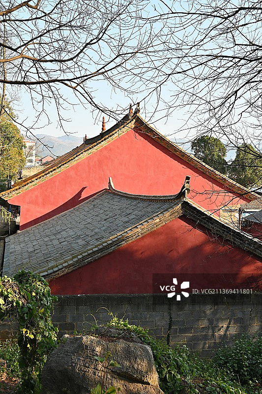 云南红河泸西秀山公园文庙图片素材