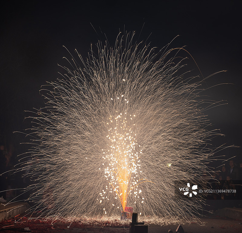 火树银花图片素材