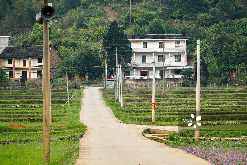 乡村田园风光图片素材