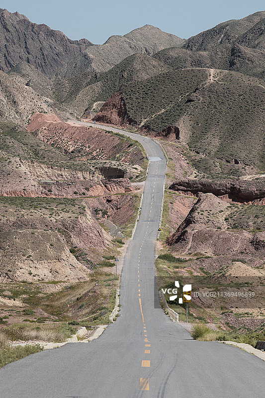 中国的66号公路图片素材