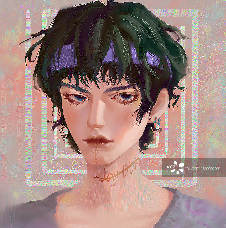 男生头像图片素材