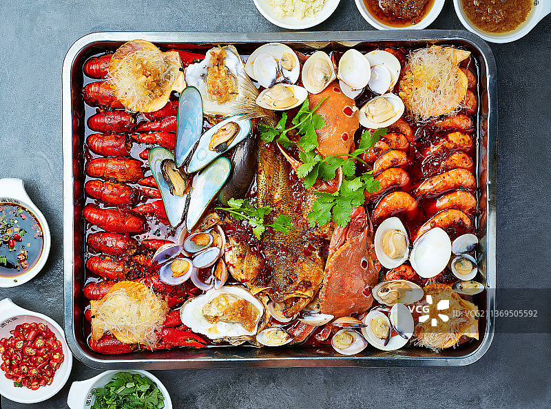 海鲜大咖大杂烩图片素材