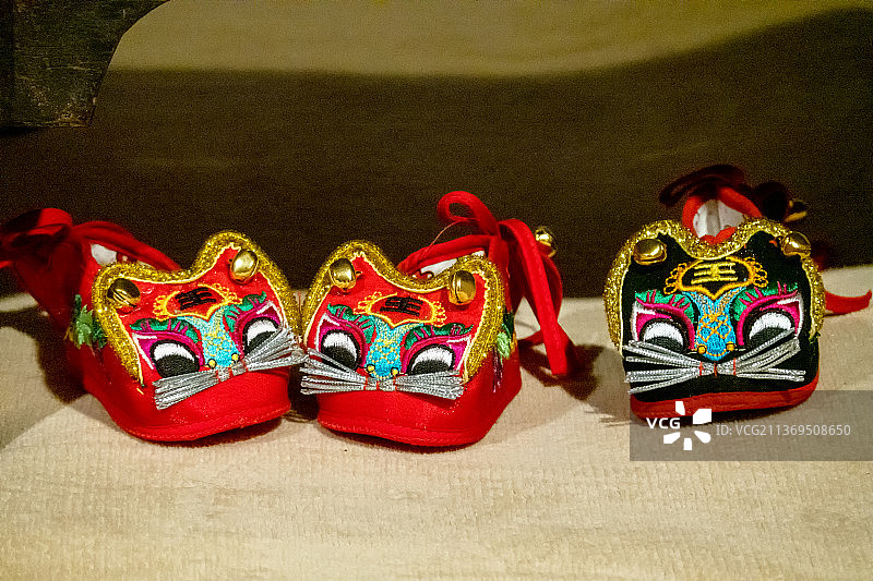 虎头鞋图片素材