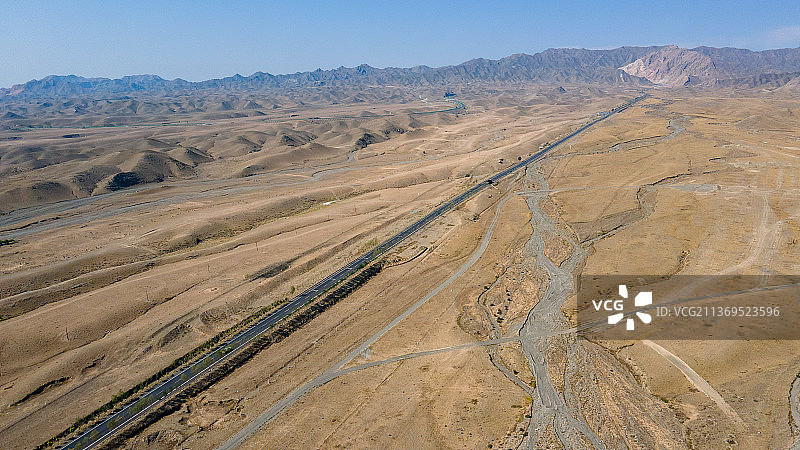 宁夏贺兰山三关口明长城遗址图片素材