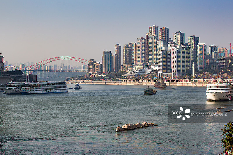 重庆南岸弹子石图片素材