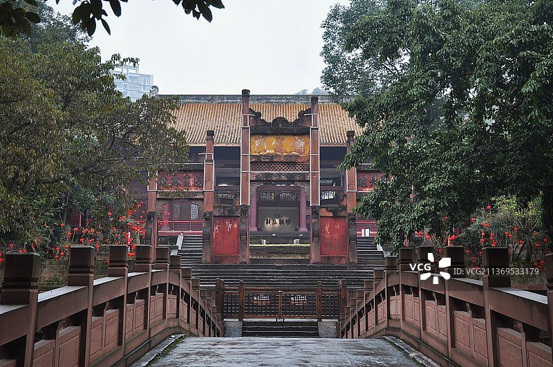 乐山嘉州文庙图片素材