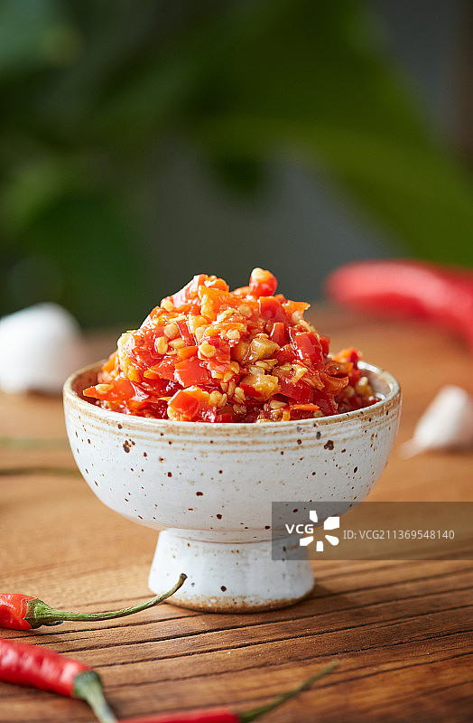 调味剁辣椒酱图片素材
