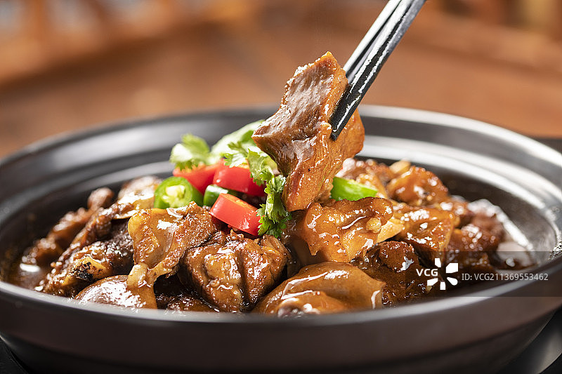 美食红烧羊肉图片素材