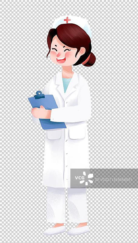 微笑的护士医生图片素材