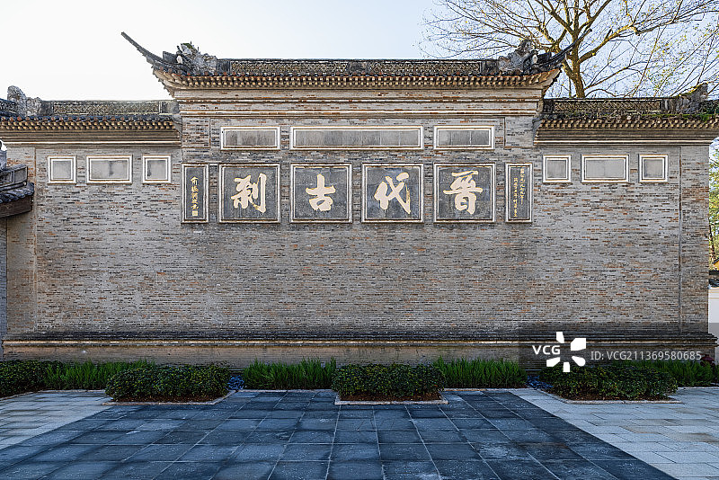 浙江省宁波市雪窦寺图片素材