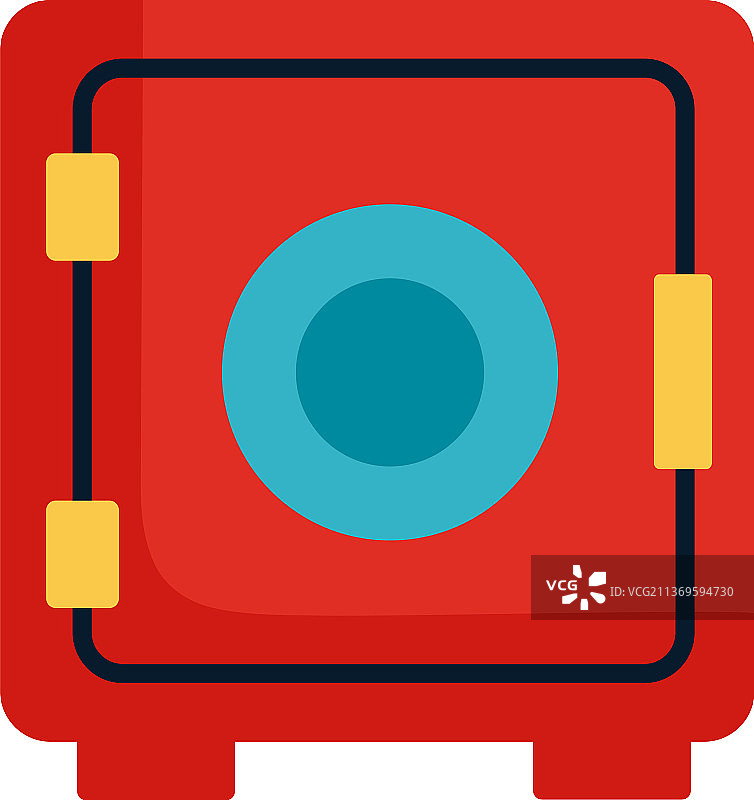 红色保险箱图片素材