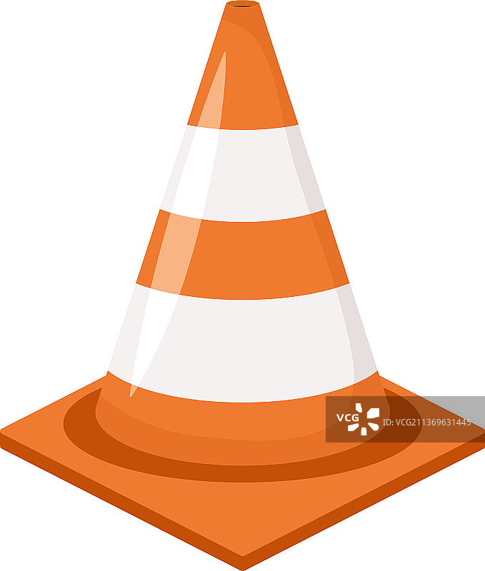 施工路锥图片素材