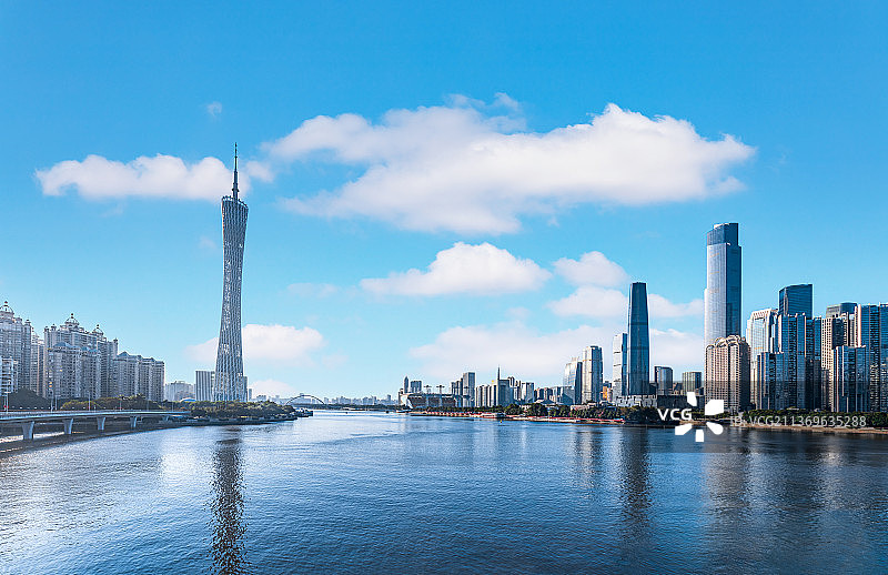 广州城市建筑风光图片素材