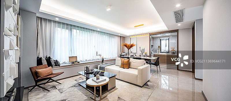 样板房餐客厅图片素材