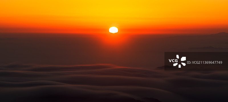 云海日出图片素材