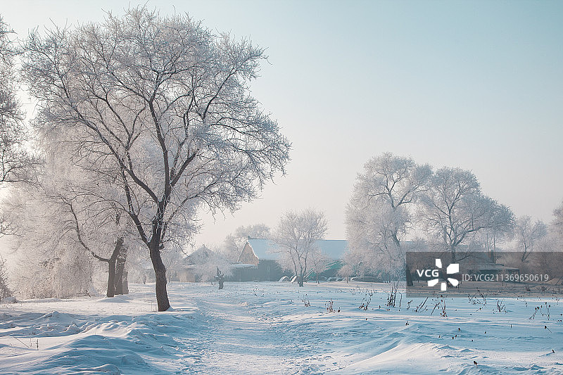 吉林雾凇图片素材