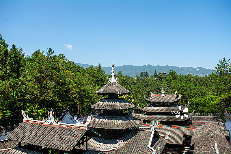 恩施土司城图片素材