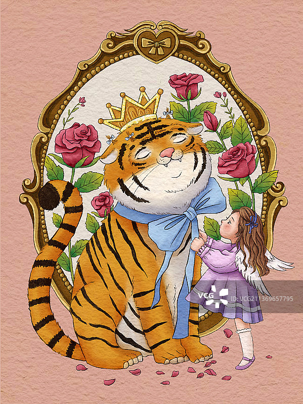 虎年大吉图片素材