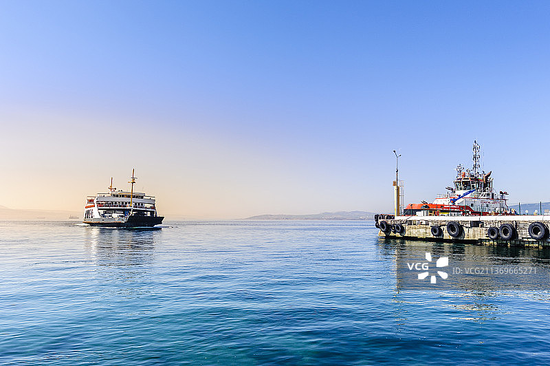 土耳其的达达尼尔海峡风光图片素材