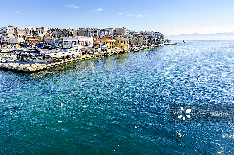 土耳其的达达尼尔海峡风光图片素材