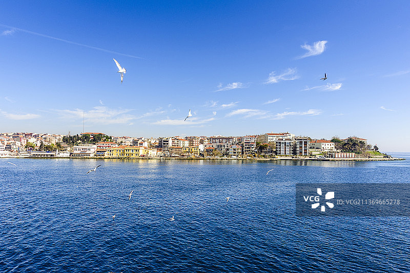 土耳其的达达尼尔海峡风光图片素材