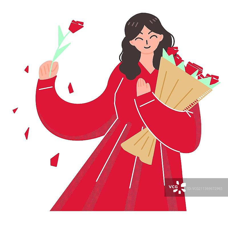 妇女节人物元素图片素材