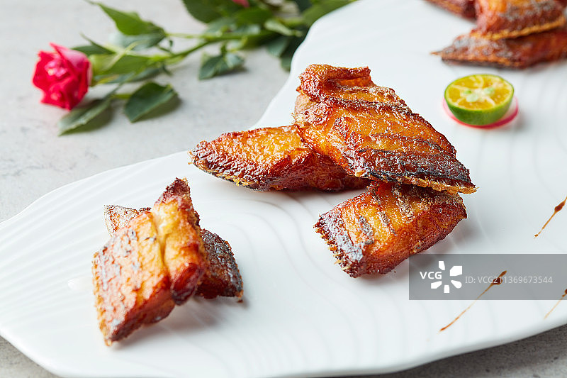 精品煎带鱼图片素材