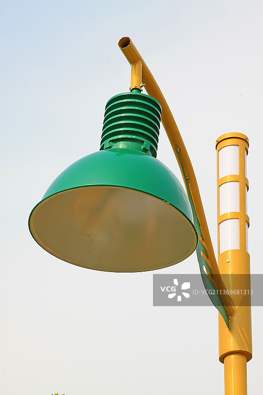 造型别致的路灯图片素材